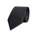 ربطة عنق /كرافات منقوشة يدويًا لون اسود Süvari