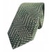 ربطة عنق /كرافات منقوشة يدويًا لون اخضر Süvari