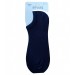 Süvari Seamless Soft Navy Blue Sneakers Socks