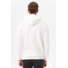 Hooded Collar Regular Fit Plain White Sweatshirt
