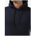 Süvari Hooded Collar Regular Fit Plain Navy Blue Sweatshirt