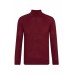 Men's Knitwear Top / Sweater, Comfortable, High-Coloured, Burgundy