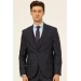 Süvari Navy Slim Fit Dobby Blazer Formal Men Suit Set