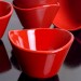 Dishes For Nuts In Red Color 11 Cm 6 Pieces Tigela