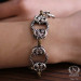 Sultana Nurbanu Bracelet With Openwork Rings - Nusret Taki Jewelry