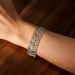 925 Sterling Silver Thick Bracelet