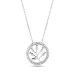 925 Sterling Silver Tulip Necklace