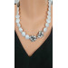925 Sterling Silver Temple Pearl Necklace