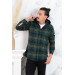 Advante Slimfit Hooded Men's Lumberjack Shirt