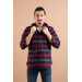 Advante Slimfit Hooded Men's Lumberjack Shirt