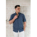 Advante Slimfite Collar Buttoned Summer Linen Men's Shirt