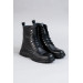 Lace-Up Leather Men's Boots