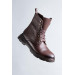 Lace-Up Leather Men's Boots