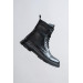 Lace-Up Leather Men's Boots