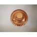 : A Dish With A Concave Inside For Serving Rice Or Kebab, Made Of Copper, In The Shape Of An Old Heritage