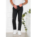 Elastic Waist Summer Thin Tencel Fabric Yarn Regular Fit Men's Jogger Trousers