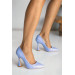 Benz Blue Women's Heeled Shoes