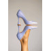 Benz Blue Women's Heeled Shoes