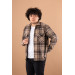 Bican Double Pocket Oversized Men's Lumberjack Shirt