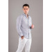 Bican Patterned Collar Buttoned Slimfit Men's Shirt