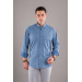 Bican Classic Cut Patterned Long Sleeve Shirt With Pockets