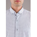 Bican Classic Cut Patterned Long Sleeve Shirt With Pockets