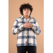 Bican Oversized Double Pocket Men's Lucker Shirt