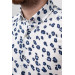 Bican Slimfit Summer Patterned Men's Shirt