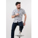 Bican Slimfit Summer Patterned Men's Shirt