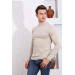 Brng Half Balikçi Slimfit Lycra Men's Sweater