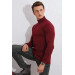 Brng Half Balikçi Slimfit Lycra Men's Sweater