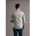 Dorss Regular Fit Dot Patterned Collar Buttoned Cotton Long Sleeve Men's Shirt