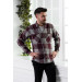 Dorss Slimfit Double Pocket Plaid Men's Lumberjack Shirt