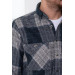 Dorss Slimfit Double Pocket Plaid Men's Lumberjack Shirt