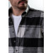 Dorss Slimfit Plaid Men's Lumberjack Shirt