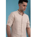 Dorss Slimfit Collar Linen Summer Men's Shirt