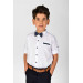 Boys Shirt And Bow Tie Belt Suit
