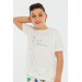 Boys' Cotton Let Me Swim T-Shirt