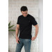 Fbi Men's Summer T-Shirt With Pocket Cycle Collar Slimfite Cotton