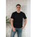 Fbi Men's Summer T-Shirt With Pocket Cycle Collar Slimfite Cotton