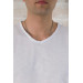 Fbi Slimfite Ripped V-Neck Cotton Men's Summer T-Shirt