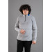 Zipper Collar Half Fisherman Lycra Men's Sweatshirt