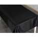 Finezza Crystal Monorail Fabric Black Table Cloth Rectangle 140X200 Cm - 771