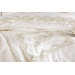 Luxury Guipure Poly/Cotton Fabric Cream Dowry Set 12 Pcs