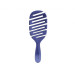 Glide'n Style Elastic Channel Hairbrush - Purple