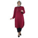 Women's Front Stripe Lace Hijab Tunic