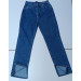 Women's Cotton Jeans Pants Dark Blue