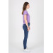 Women's Trousers Eva 9028-105 Light Blue
