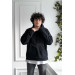 Men's Hooded Oversized Fleece Sweatshirt