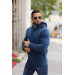 Hooded Slimfit Fleece Men's Sweatshirt